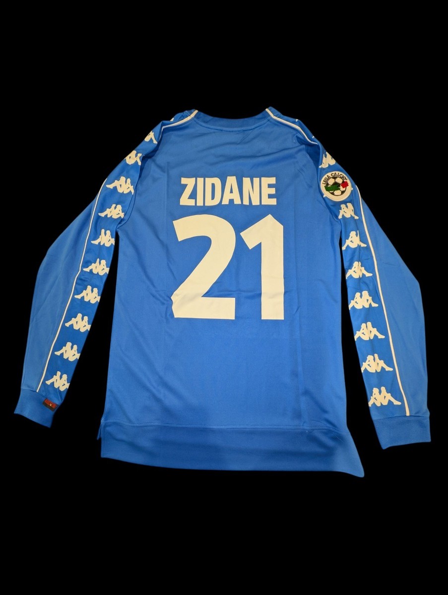 ZIDANE JUVENTUS L MEN SIZE RETRO LONG SLEEVE JERSEY | eBay