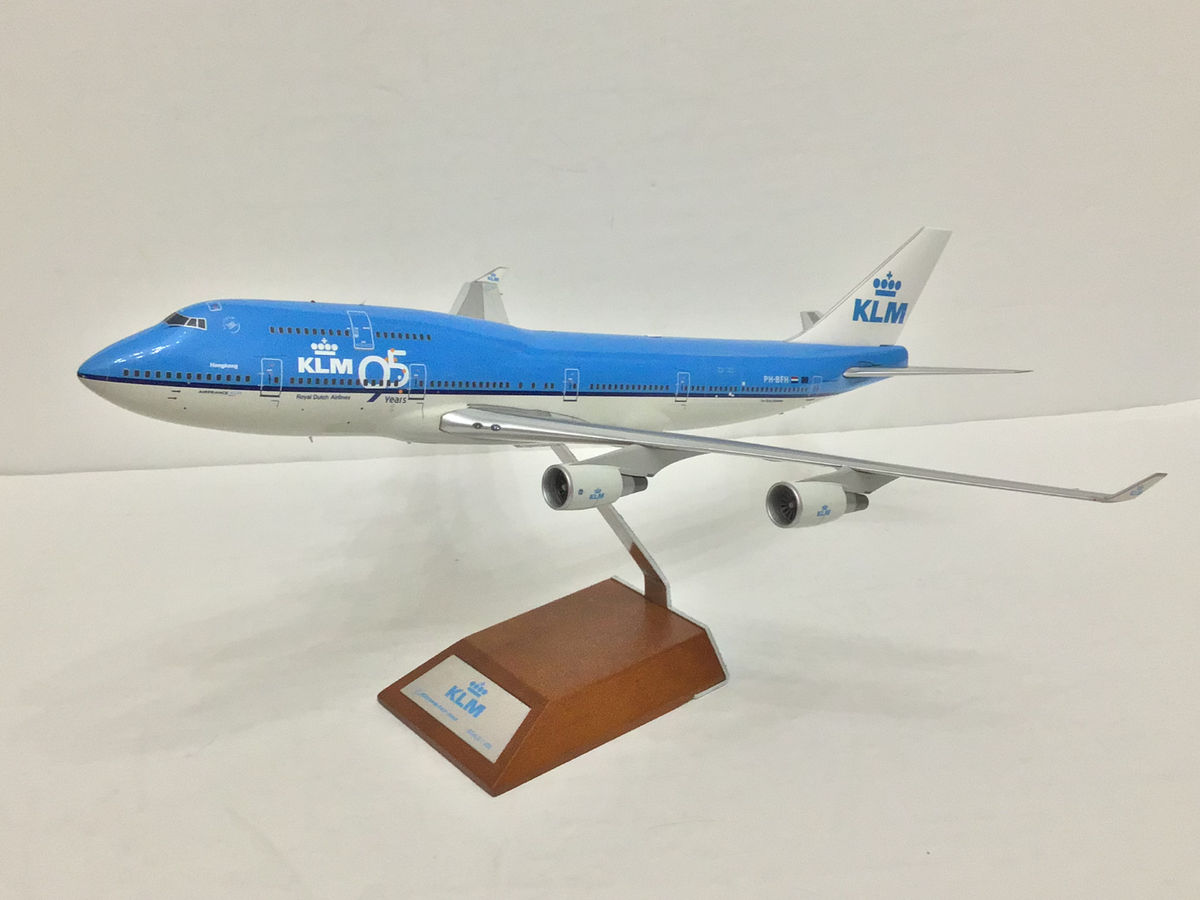 JC WINGS 1:200 KLM Boeing 747-400 “95 years” Reg# PH-BFH | eBay
