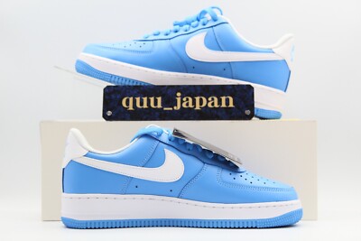 Size 9 - Nike Air Force 1 '07 University Blue White for sale