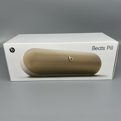 Beats Pill Portable Wireless Bluetooth Speaker Champagne Gold NEW