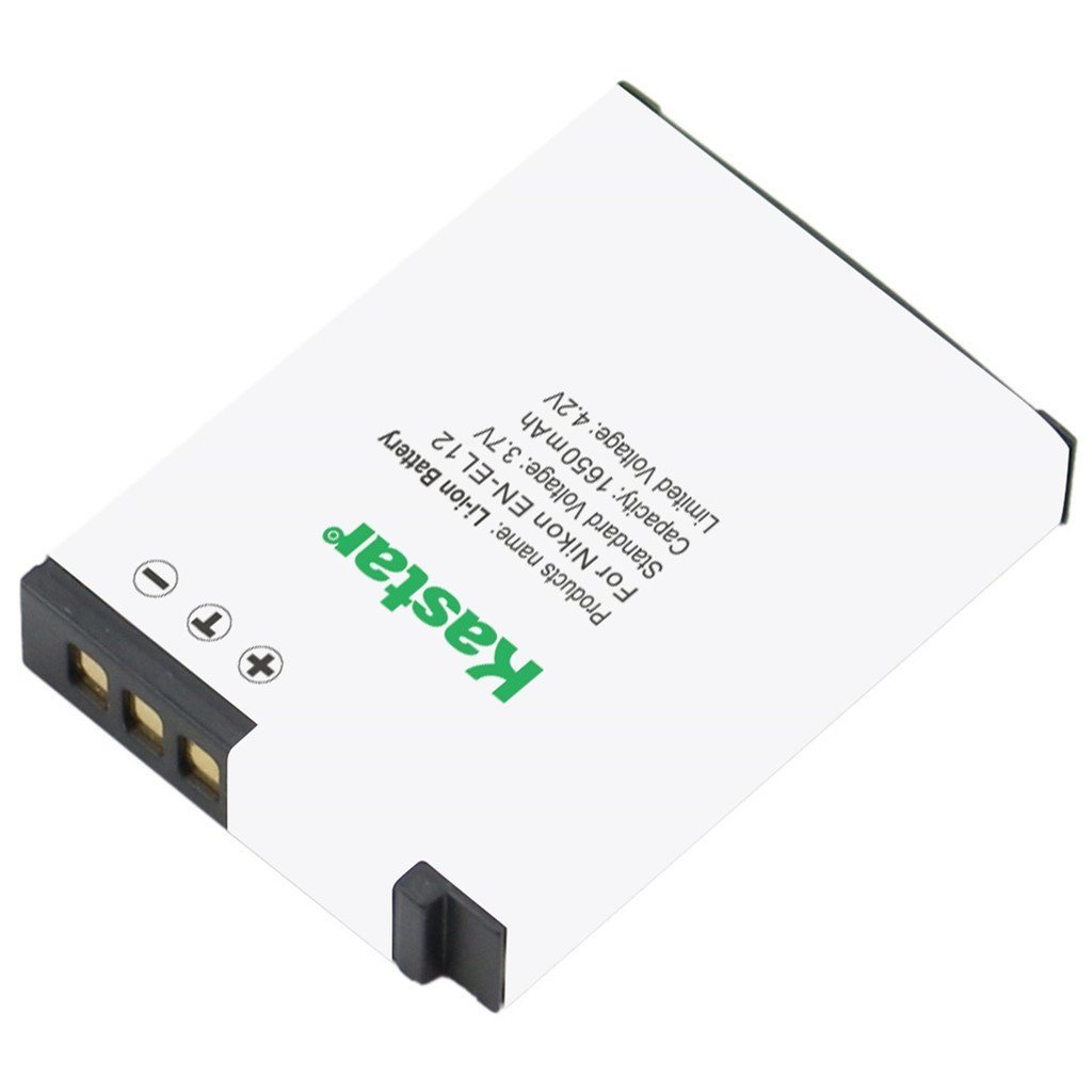 EN-EL12 Battery for Nikon Coolpix S1200pj S6000 S6100 S6150 S6200