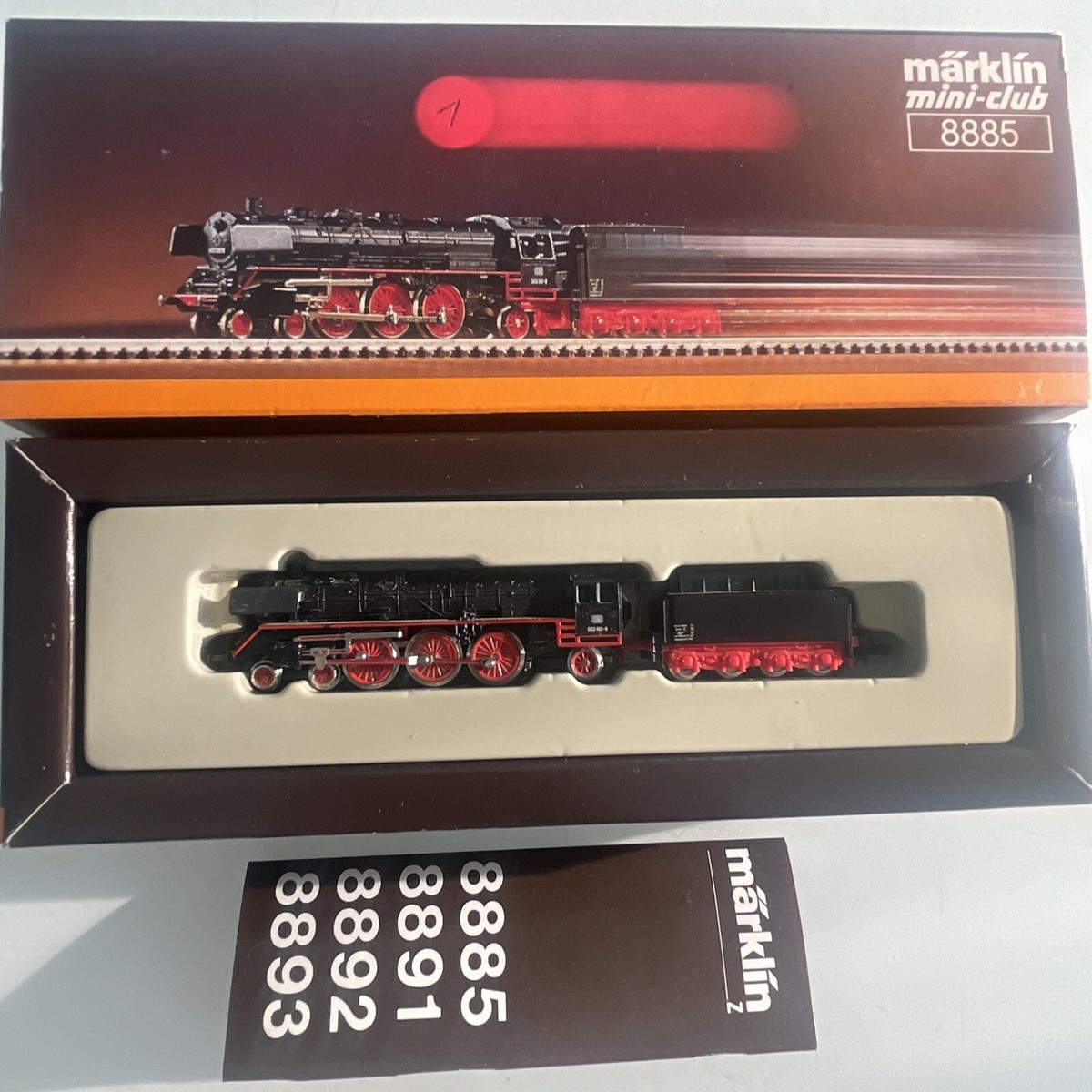 Marklin Z Scale 8885 Br03 Steam Locomotive for Repair B8 for sale