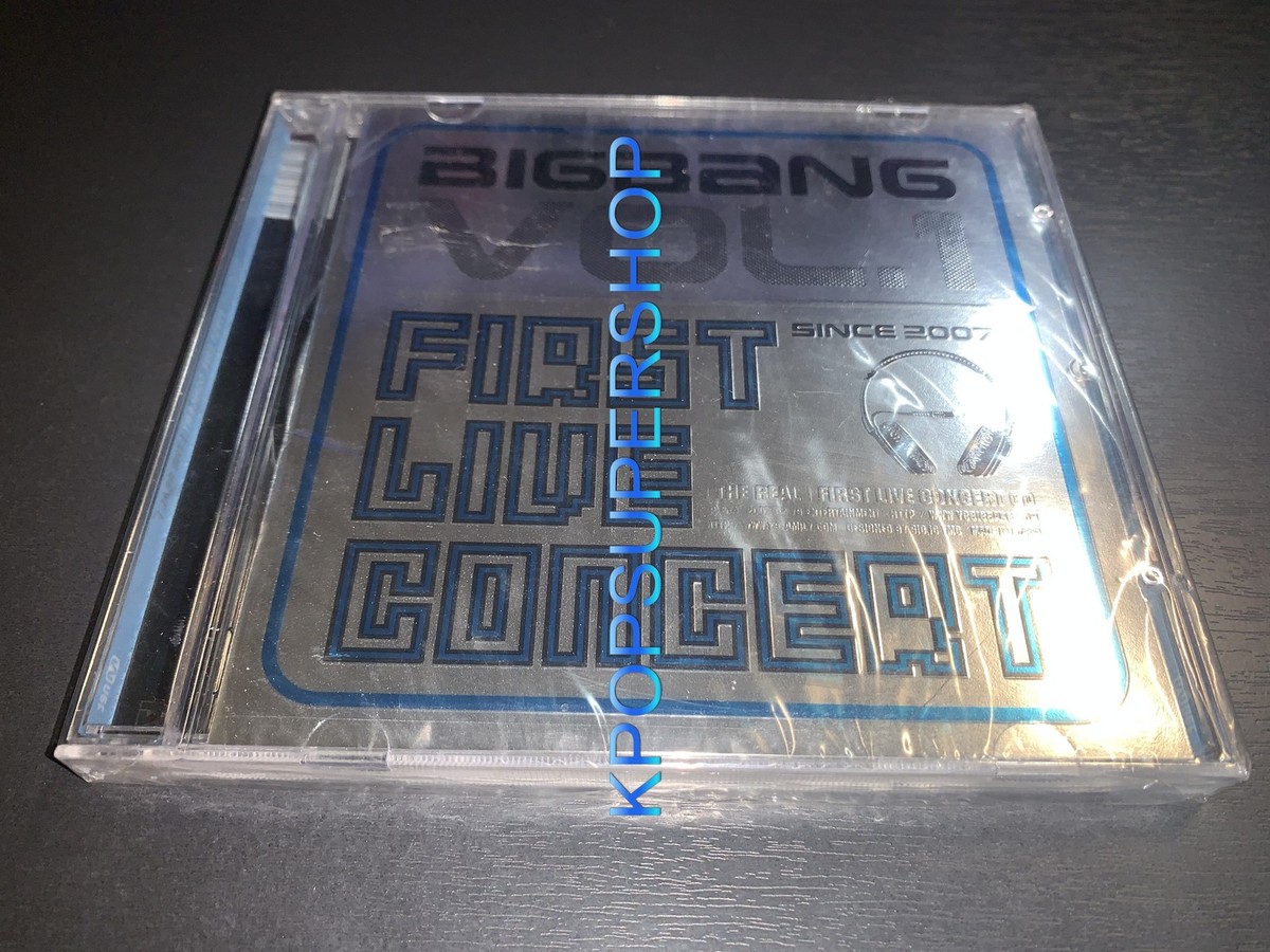 BIGBANG 1st Live Concert Album The Real CD Booklet New Sealed Rare