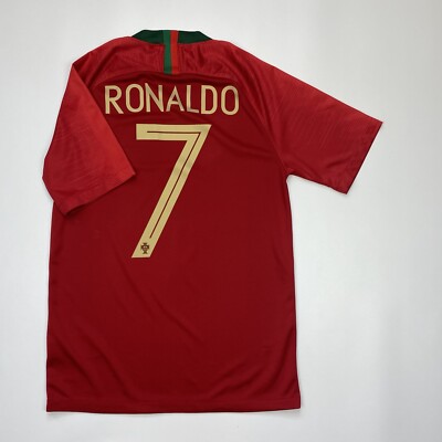 Ronaldo #7 Portugal 2018 2020 Home Football Shirt Soccer Jersey