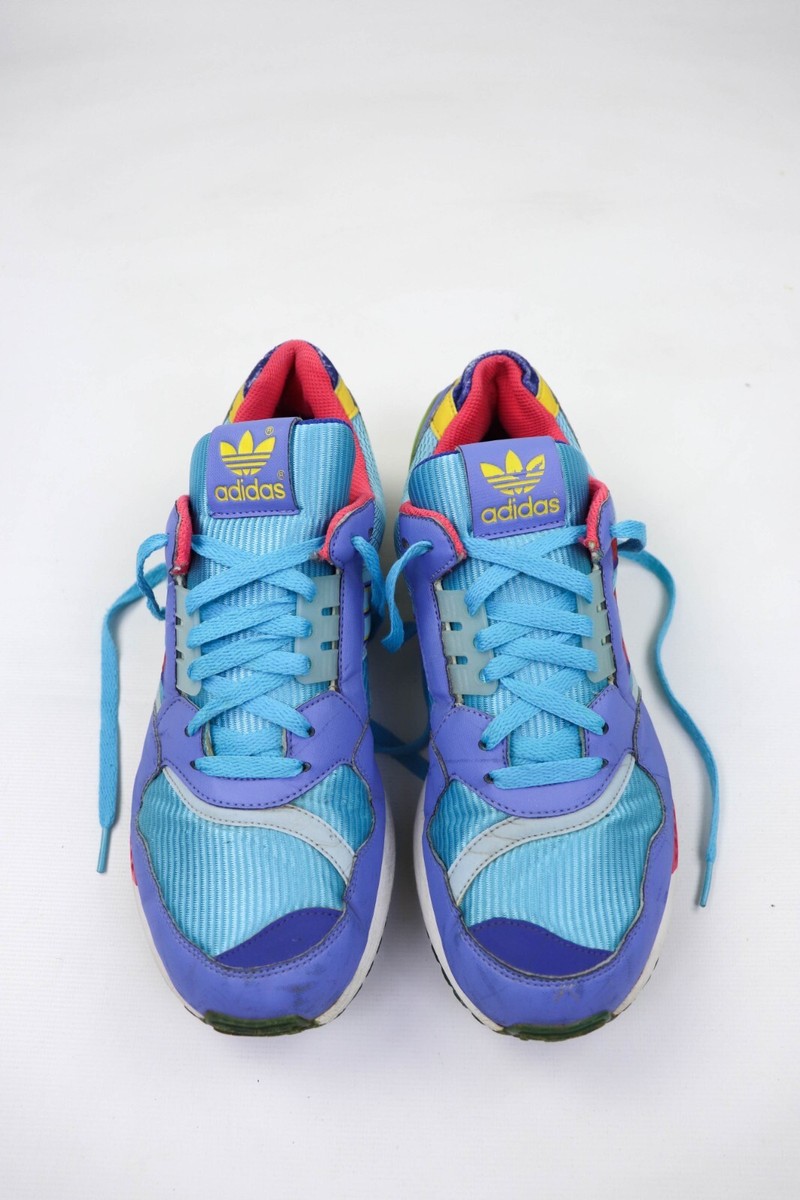 Adidas Vintage 2009 Torsion ZX 9000 Light Aqua/Neon Blue Sneakers