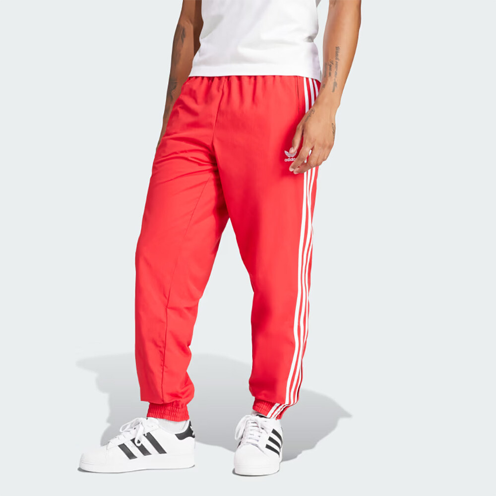 New Adidas Original Mens ADICOLOR FIREBIRD TRACK PANTS IT2498 RED