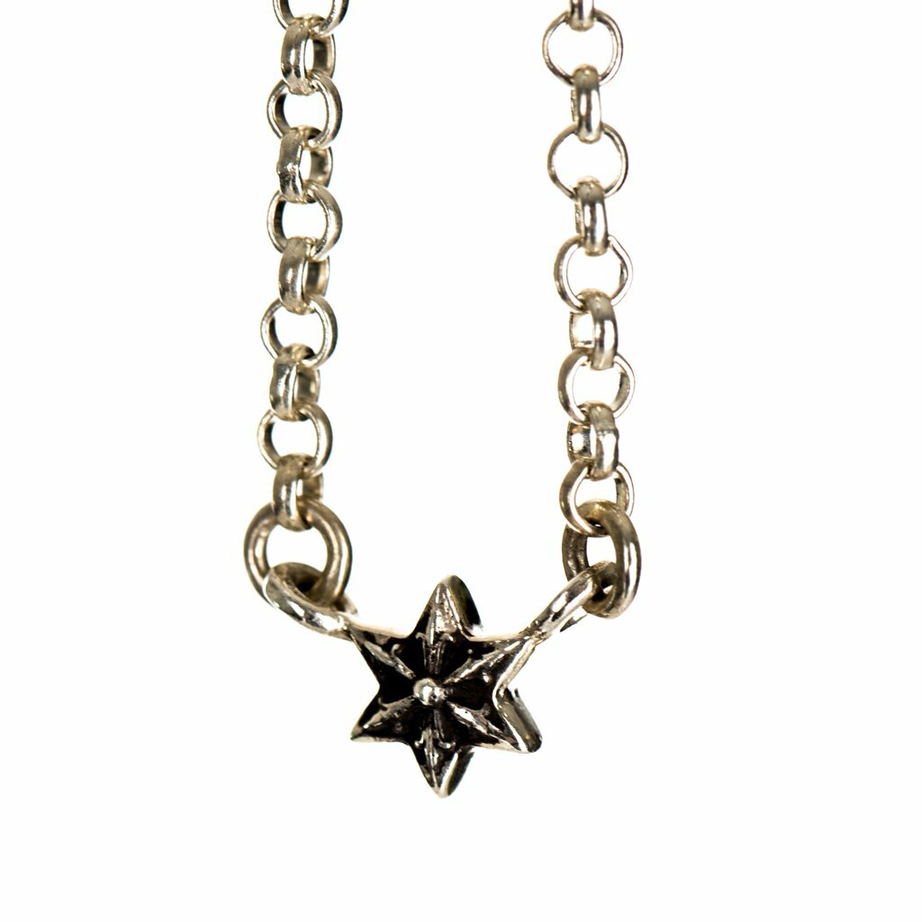 Authentic [Chrome Hearts] 6 POINT STAR NECKLACE CHAIN | eBay