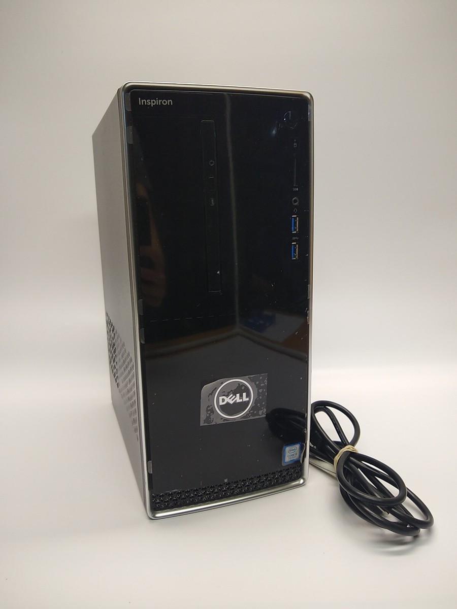 DELL INSPIRON 3668 Desktop i3-7100@3.90GHz 3TB HDD 12GB RAM