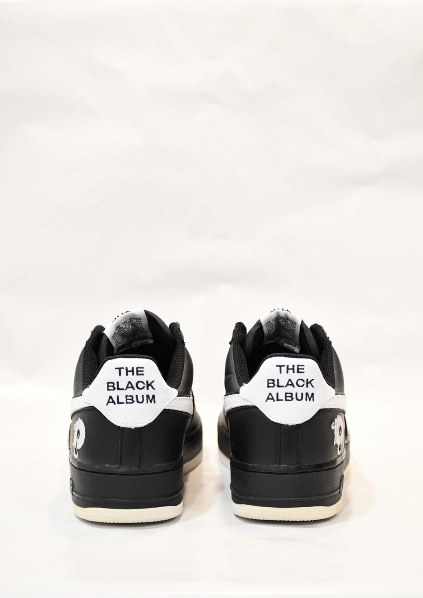 Size 10.5 - Nike Air Force 1 Black Album Roc-A-Fella JayZ | eBay