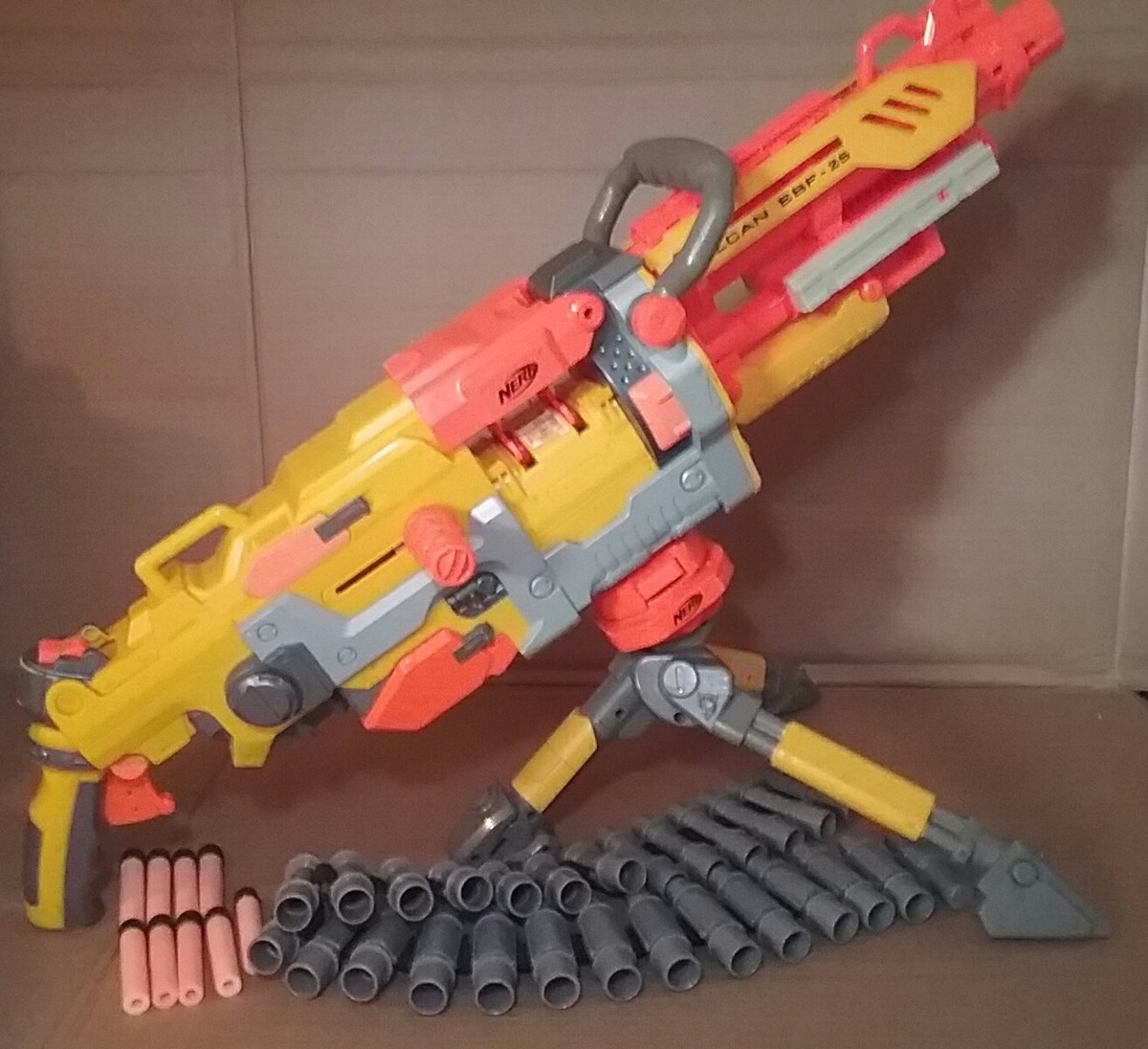 Nerf N Strike Vulcan EBF-25 Full Automatic Belt Fed Dart Gun 2009
