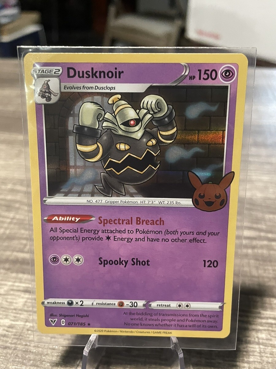 Pokémon 71/185 Dusknoir Holo Trick Or Trade 2020 | eBay