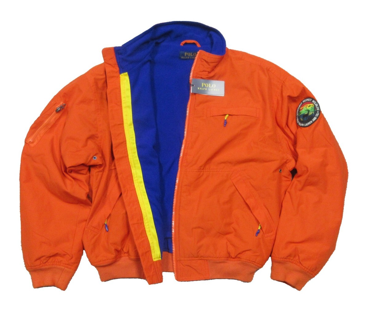 Polo Ralph Lauren Men's College Orange Sportsmen Graphic Fleece