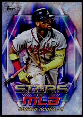 2023 Topps Baseball Stars Of MLB Ronald Acuna Jr. #SMLB-3 Atlanta