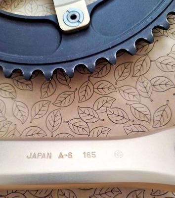 SUGINO Crankset NJS 165mm Track w/ SUGINO75 Bolts & ZEN 51T