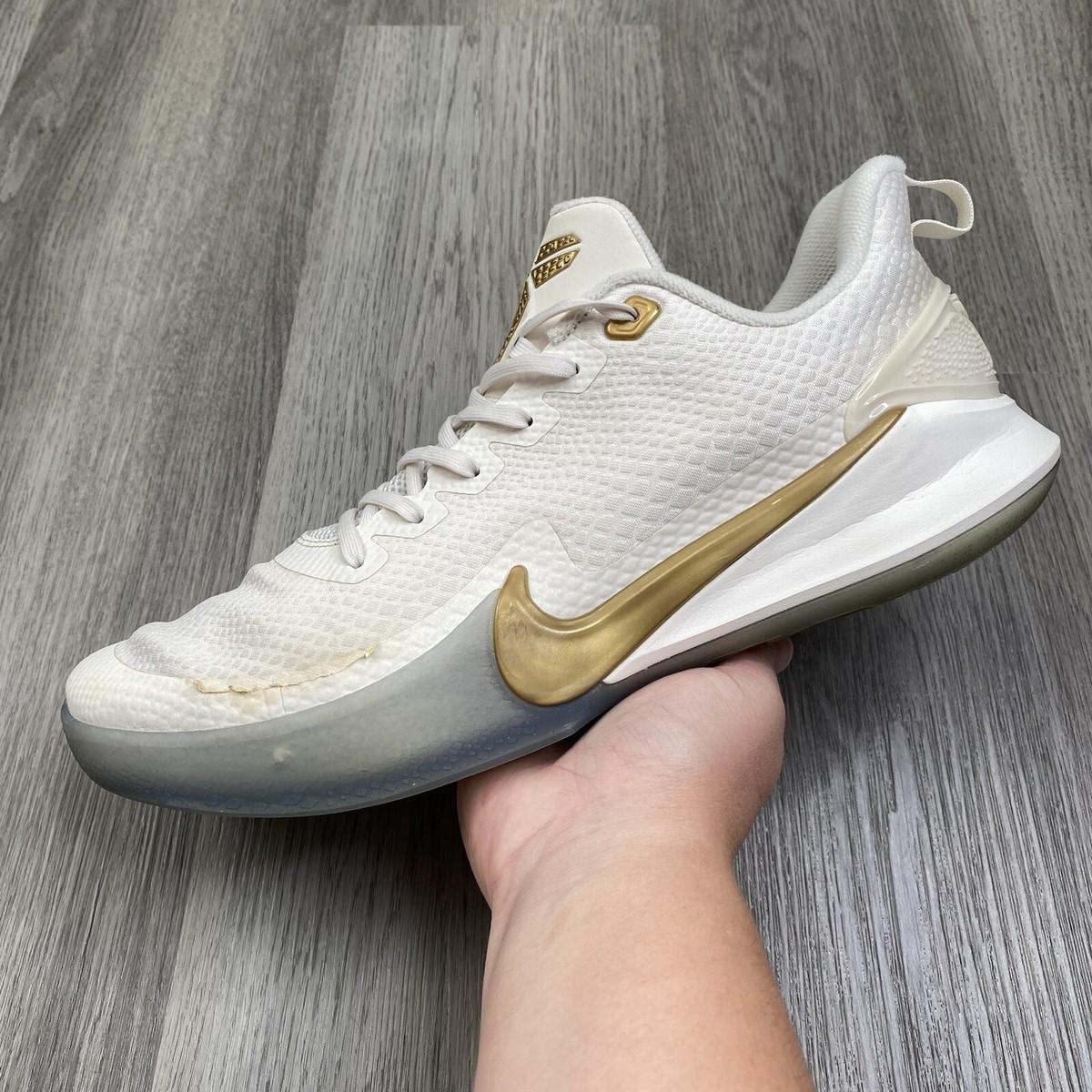 Nike Mamba Focus Phantom Metallic Gold AJ5899-004 Kobe Men's 13