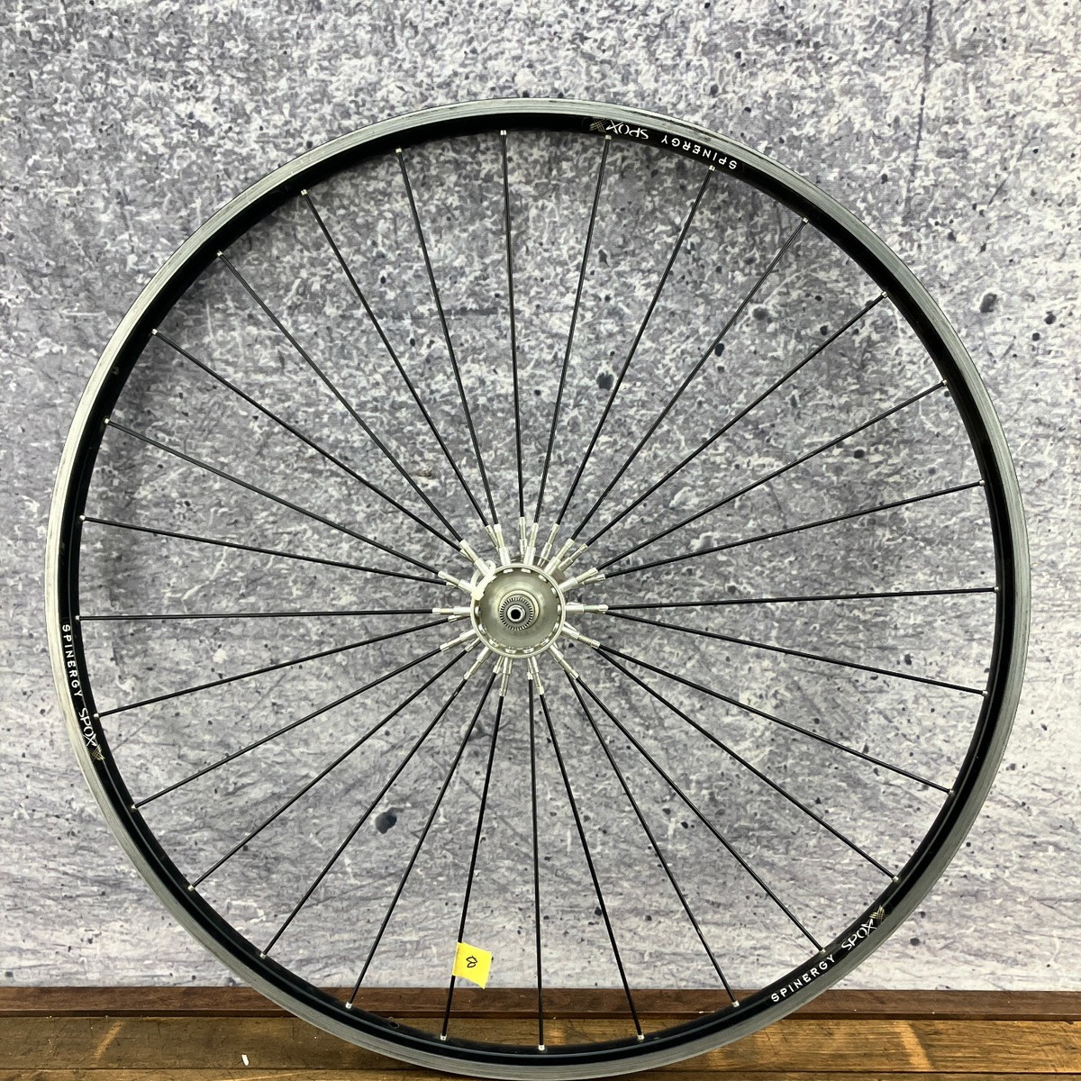 Spinergy SpoX TUBULAR Front Wheel 700c 100 mm Carbon Fiber Sew Up