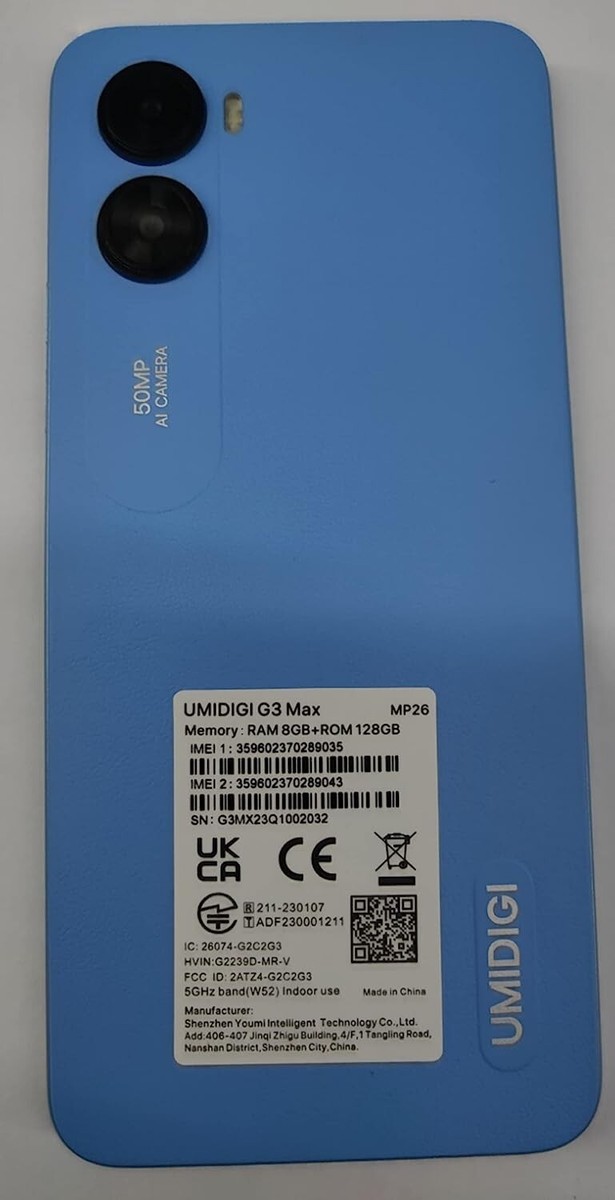 UMIDIGI G3 MAX 6.6