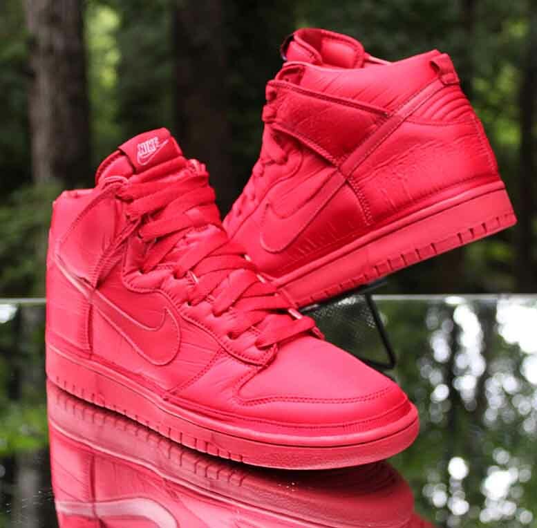 Nike Dunk High Vandal Premium 2008 Men's Size 10 Varsity Red