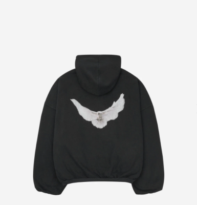 Yeezy Gap Engineered By Balenciaga Dove Hoodie Washed, Black (100