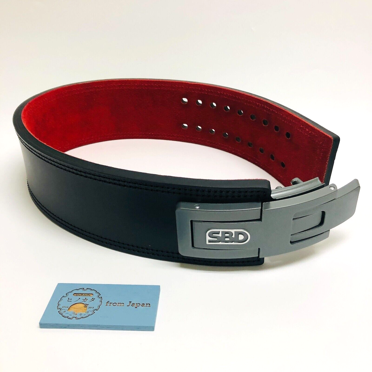 SBD パワーベルト 旧ロゴ サイズL 厚さ13㎜ SBD パワーベルト 旧ロゴ