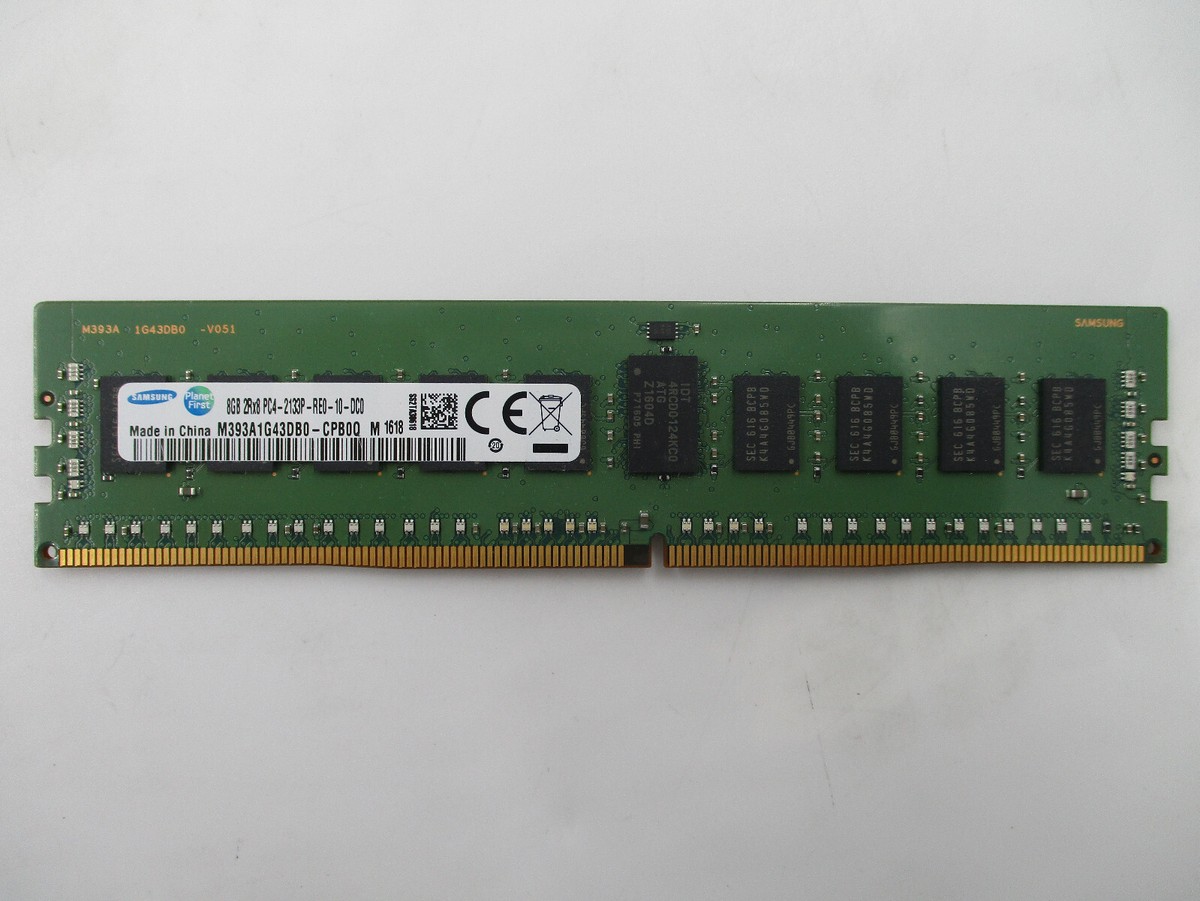 Samsung 8GB 2Rx8 PC4-2133P-RE0-10-DC0 ECC Server Memory