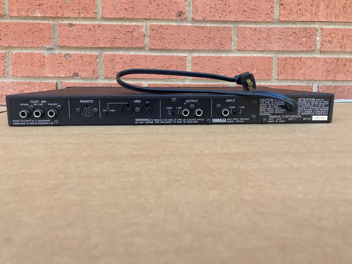 Yamaha SPX 900 Professional Digital Multi-Effects Processor