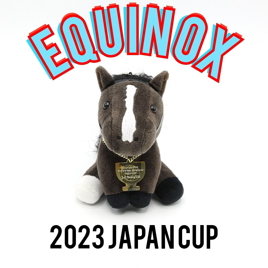 Equinox Idol Horse 2023 Japan Cup Plush M Size JRA Official Horse