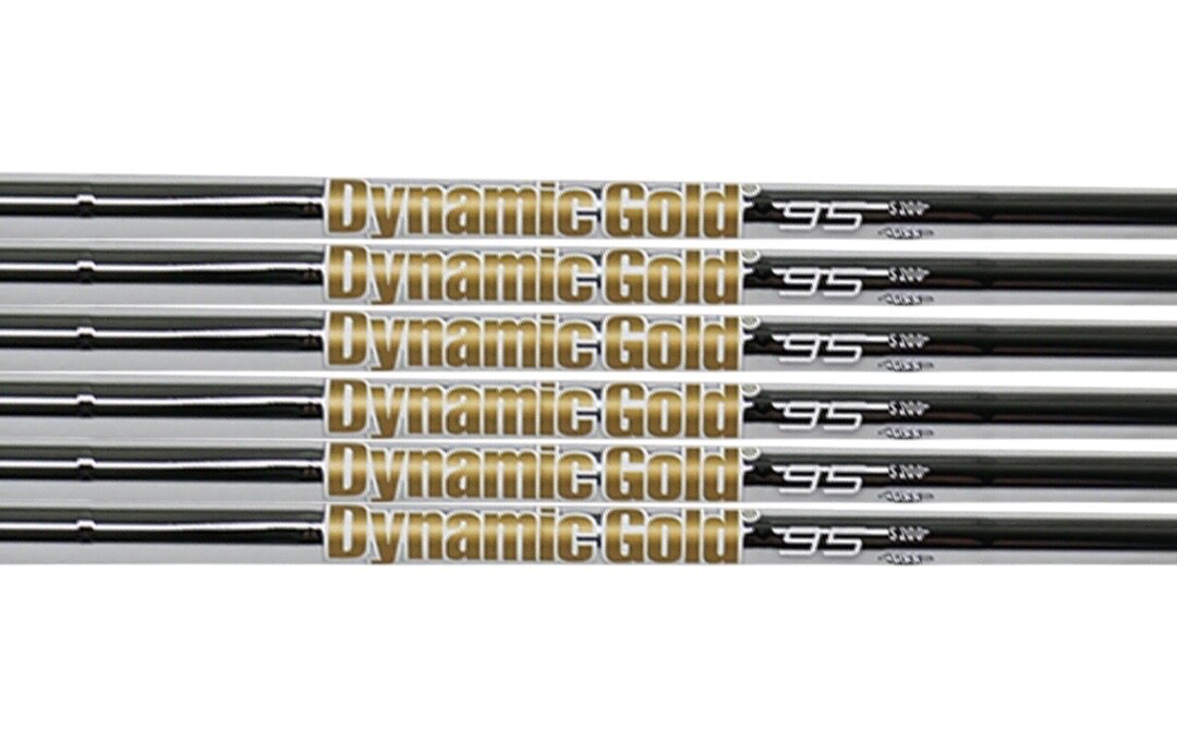 True Temper Dynamic Gold 95 S200 Stiff Japan Model Iron Shafts Set