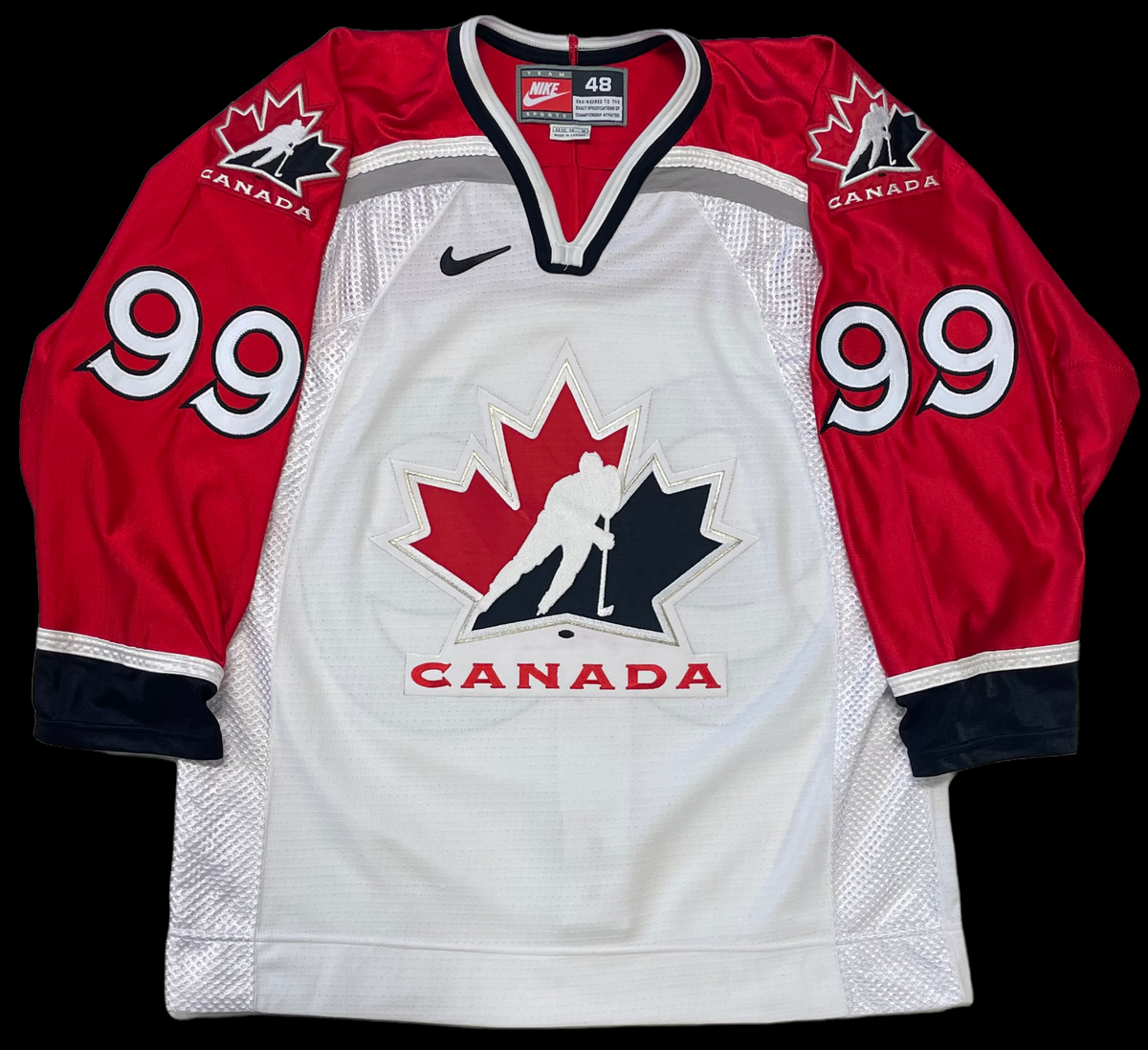 WAYNE GRETZKY 1998 NAGANO OLYMPICS TEAM CANADA AUTHENTIC NIKE