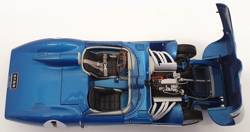AutoArt 1/18 71051- 1957 CHEVROLET CORVETTE SS - Blue | eBay