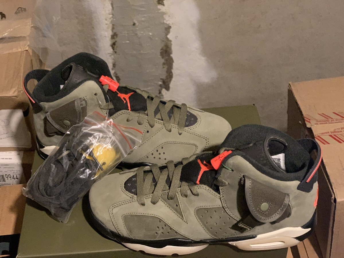 Jordan 6 Retro X Travis Scott OG, Limited Edition, cn1085-200, US
