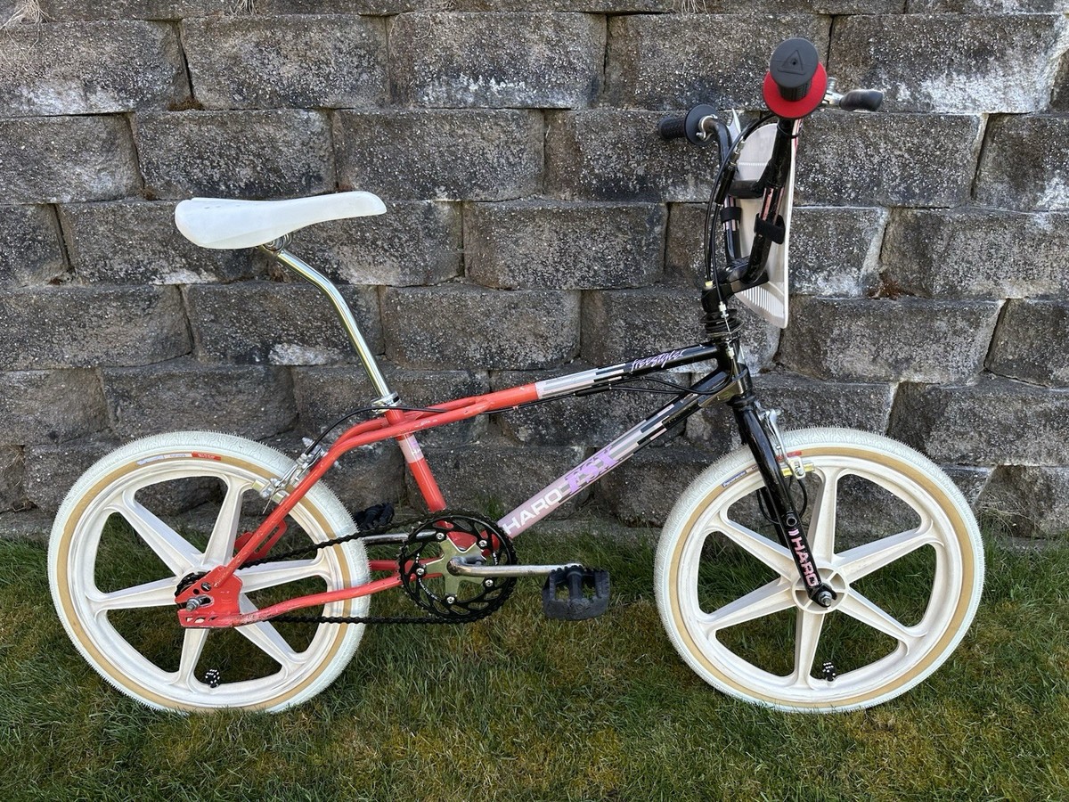 Vintage 1988 Haro FSX Freestyler 20” Freestyle BMX Red Black HTF