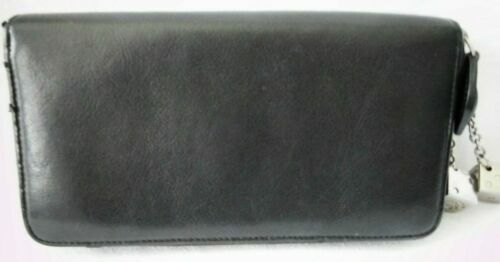 DIOR X DANIEL ARSHAM SS20 white leather zip wallet keychain/ belt