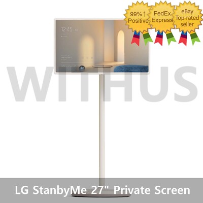 LG StanbyMe Private Screen 27