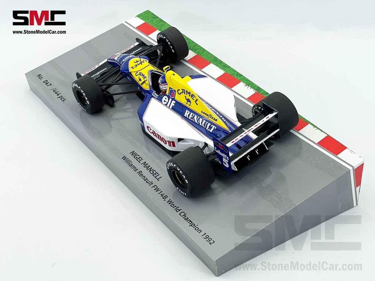 Williams F1 FW14B #5 Nigel Mansell 1992 World Champion 1:18