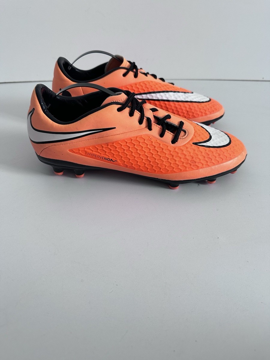 Nike Hypervenom Phelon Orange Football Soccer Cleats Boots US8 UK7