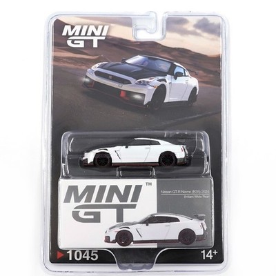 MINI GT NISSAN SKYLINE GT-R R35 NISMO 2024 1/64 BRILLIANY WHITE