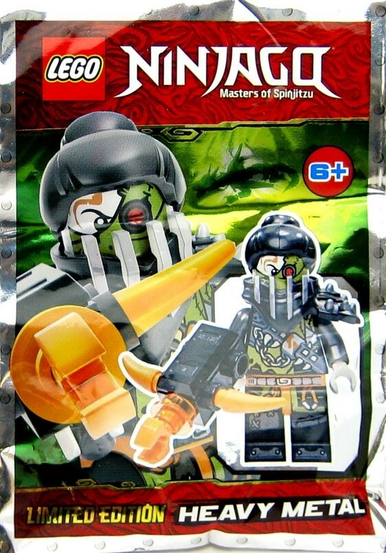 LEGO 891947 NinjaGo Heavy Metal Foil Pack | eBay