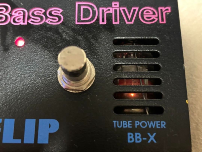 Guyatone FLIP BB-X Bass Driver Valve Tube Vintage Effects Pedal