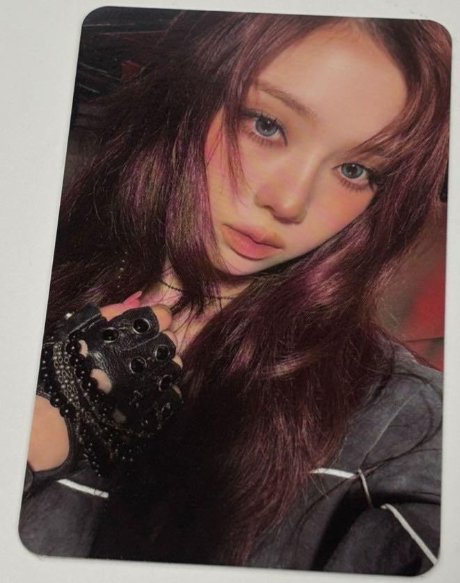 aespa Dirty Work Dirty Japan Crew Ring Ver. Official Photocard