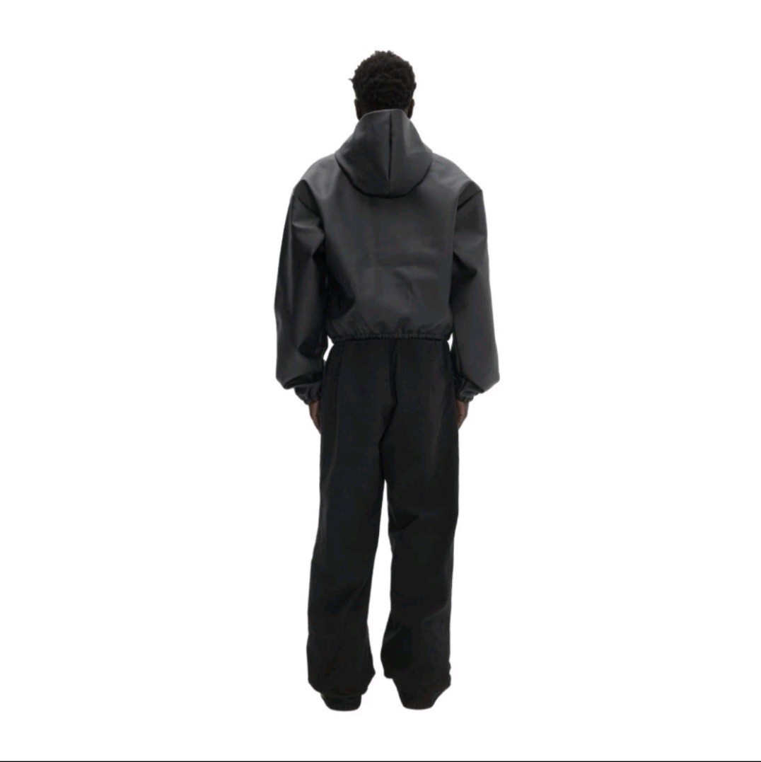 Yeezy JC-01 Leather Jacket Black Size 3 YZY Authentic - IN HAND