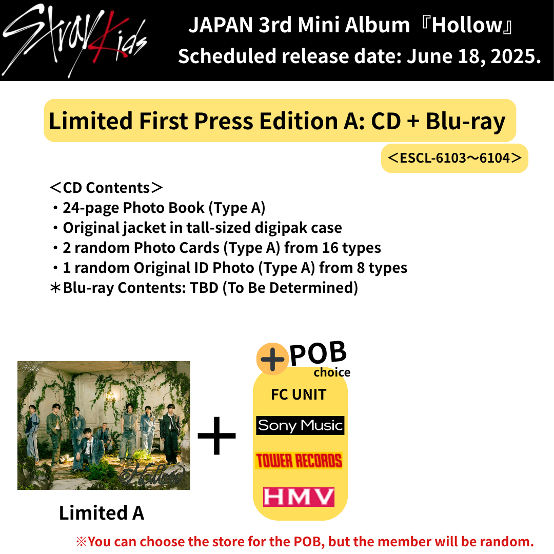STRAY KIDS JAPAN 3rd MINI ALBUM 