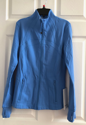 Lululemon Define Jacket *Luon Size 8 in Blue Nile Color -LW4AWKS