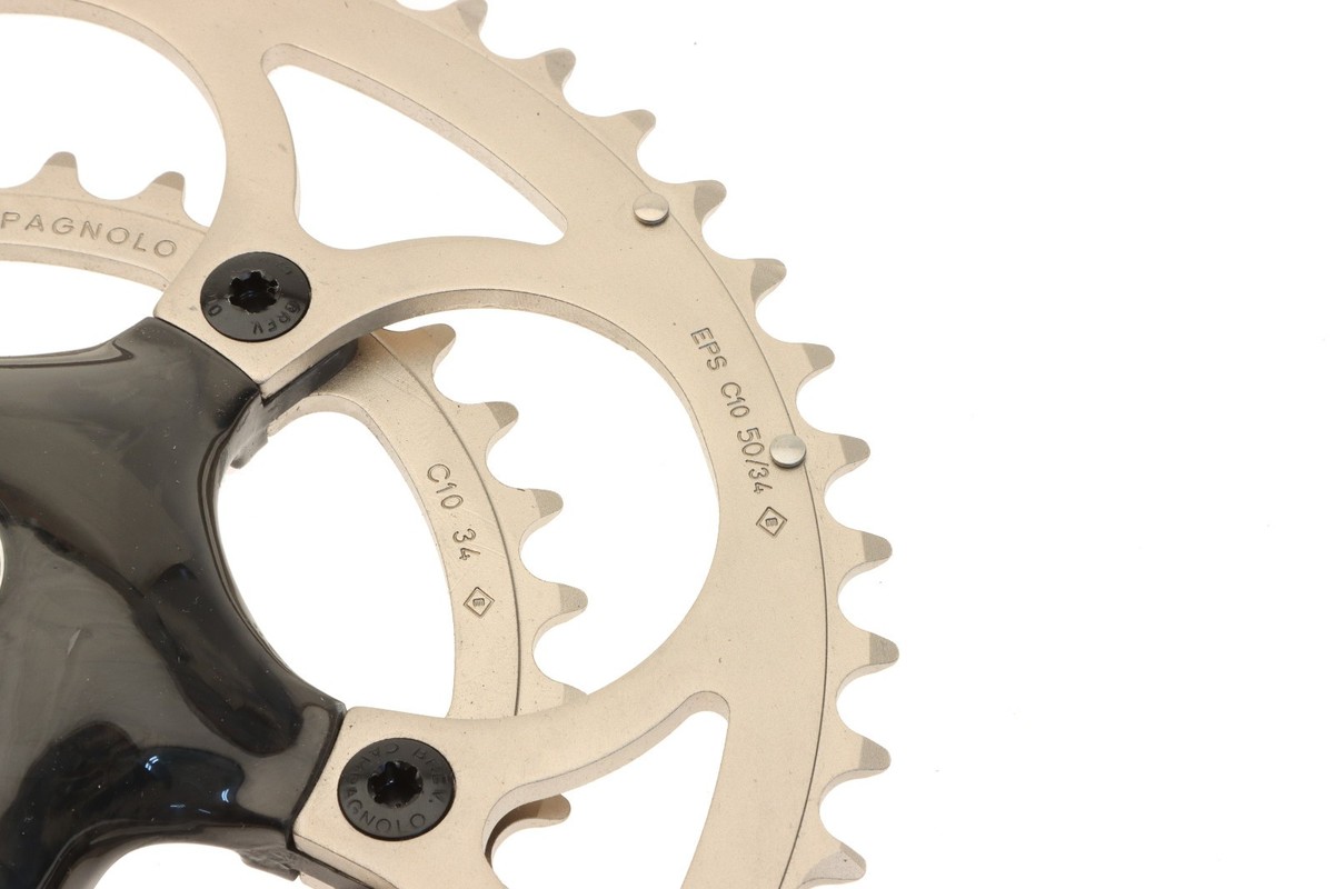 Campagnolo Record Carbon Compact Crankset 10s 50/34T 170mm Square