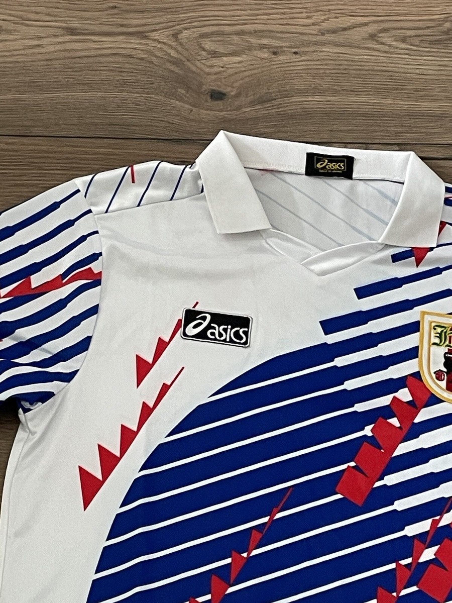 JAPAN JFA ASICS VINTAGE 1990s AWAY FOOTBALL SHIRT BRAND NEW ADULT
