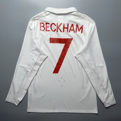 ENGLAND UMBRO 2010 WORLD CUP FOOTBALL SOCCER HOME JERSEY #7