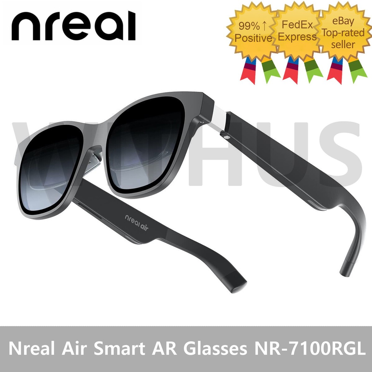 Nreal Air Smart AR Glasses NR-7100RGL FHD Micro OLED VR Glasses