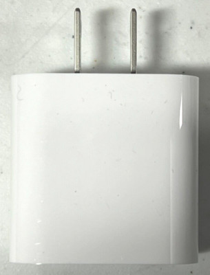 Original Apple - 20W USB-C Power Adapter - White (MHJA3AM/A)-Open
