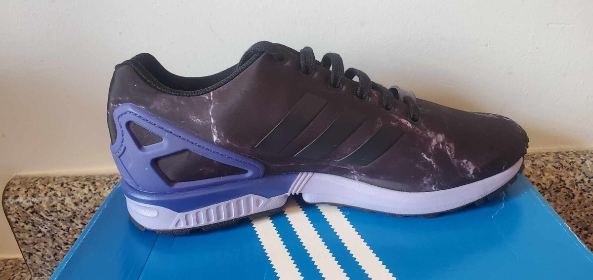 Adidas Originals ZX Flux B34920 Black/Purple Women's Athletic