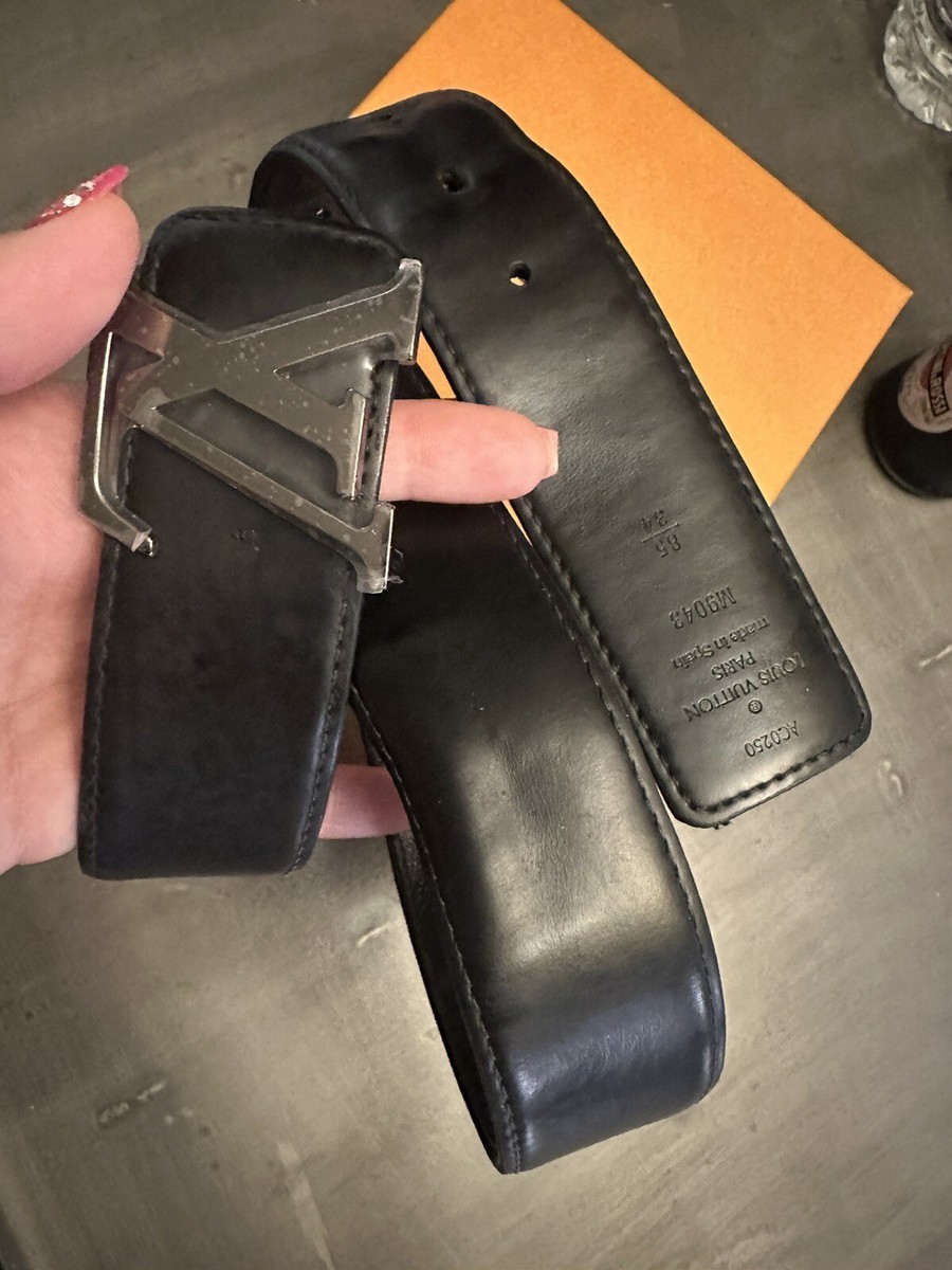 Louis Vuitton LV Initials 40MM 85CM Reversible Monogram Eclipse